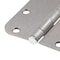 Prime-Line Door Hinge Residential Smooth Pivot, 3-1/2 in. with 5/8 in. Corners, Satin Nickel 3 Pack U 1150853 - alternate 2